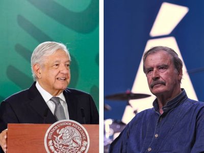 AMLO desea pronta recuperación a Fox y su esposa; el expresidente le responde: "Gracias López"