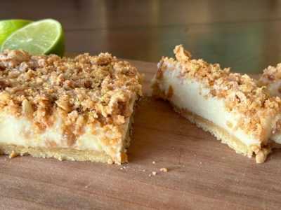 Crumble de limón: una delicia tentadora súper fácil con una cremosidad y textura únicas