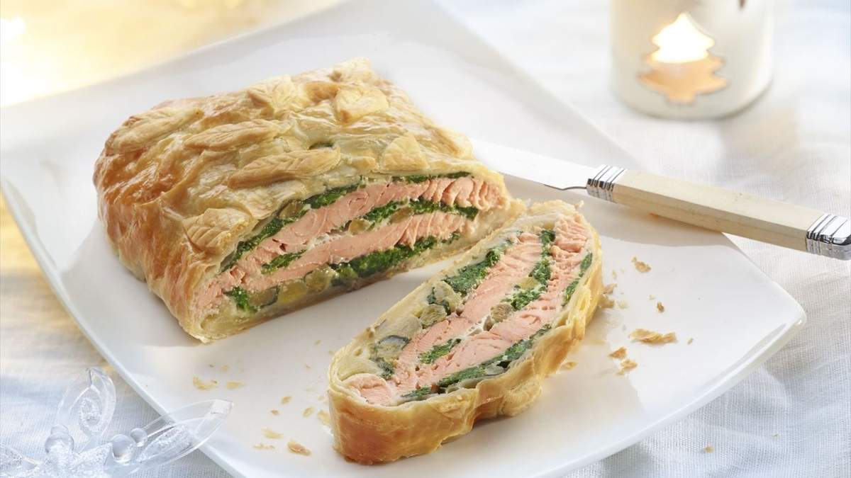 Wellington de pescado, una exquisitez navideña. Fuente: (Instagram)