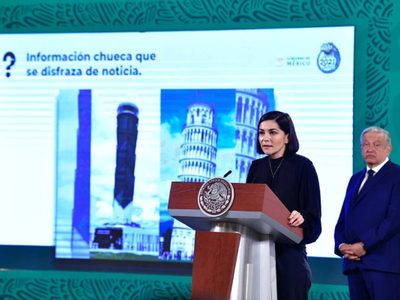 García Vilchis: es falsa la supuesta inclinación de la torre de control del AIFA