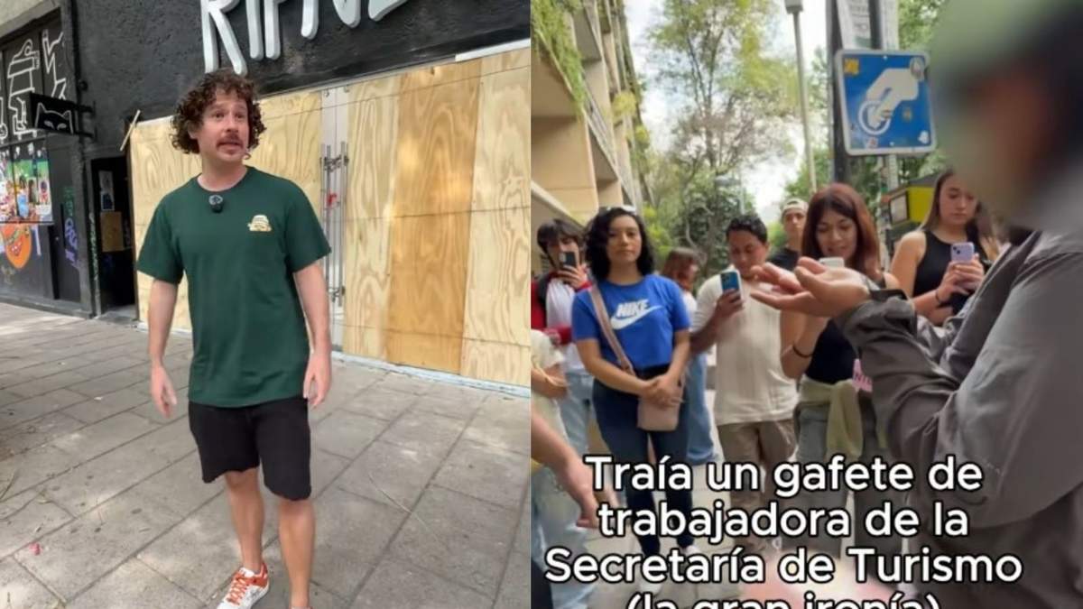 La mujer que increpó a Luisito Comunica en la colonia Roma Norte no pertenece a la Sectur, aclara el gobierno.