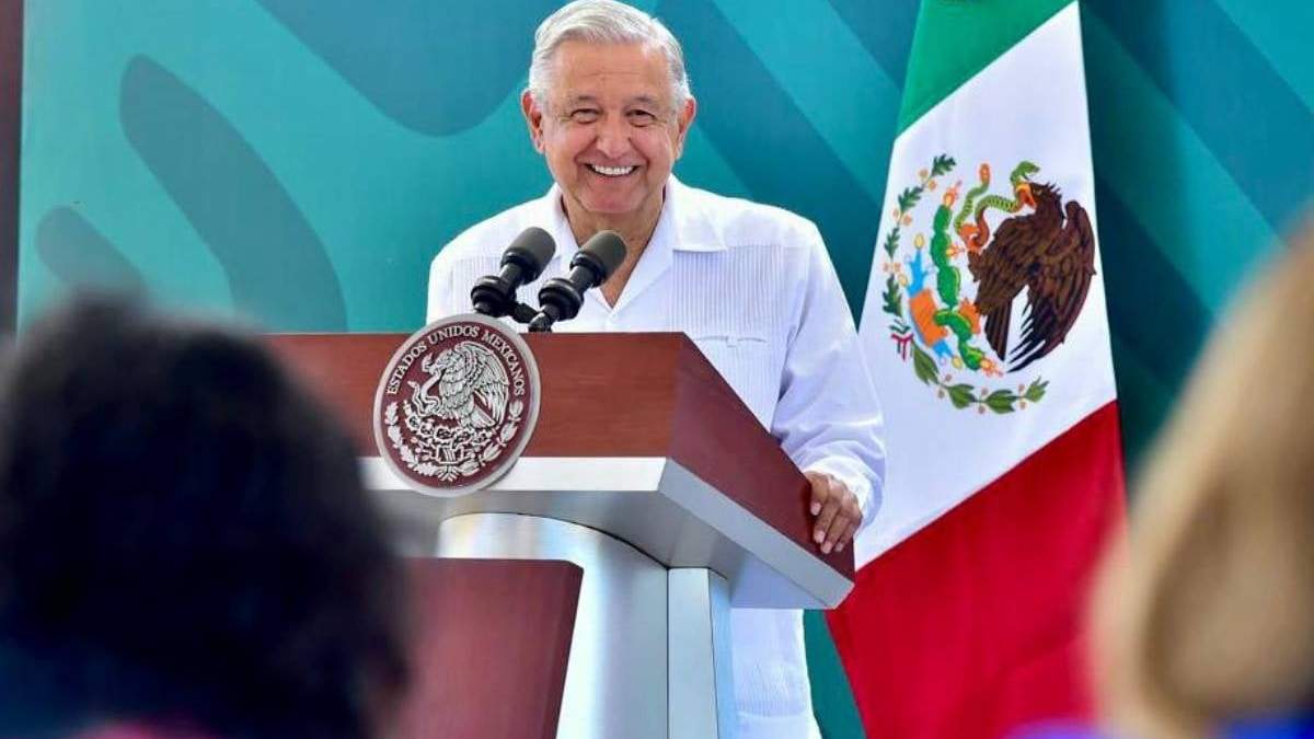 El presidente López Obrador