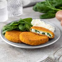 Medallones de atún con espinaca: una receta exprés y muy rica cuando no sabés qué cocinar