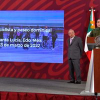 López Obrador anunció que dormirá en el hotel del AIFA, en Santa Lucía, previo a la inauguración