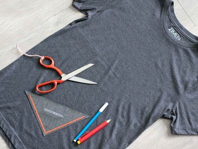 No tires esa vieja remera y convertila en esta increíble funda para almohadón, sin costuras y en pocos minutos