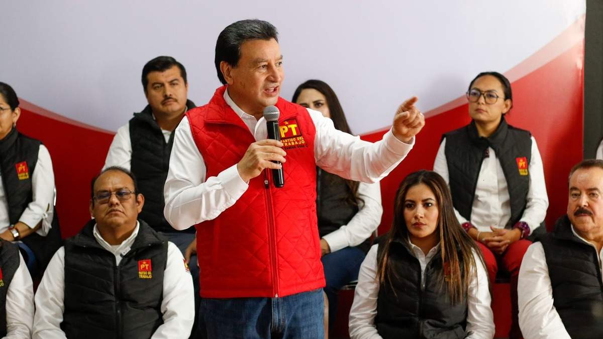 Damián Sosa Castelán, candidato ganador al Senado de la República por Hidalgo