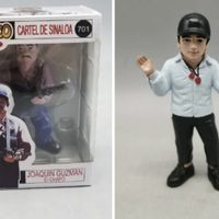 Venden por internet muñecos coleccionables de El Chapo, Ovidio, Arellano Félix y Pablo Escobar