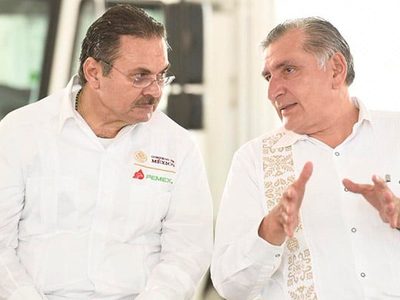 Gobernador de Tabasco niega ruptura con el director de Pemex, Octavio Romero