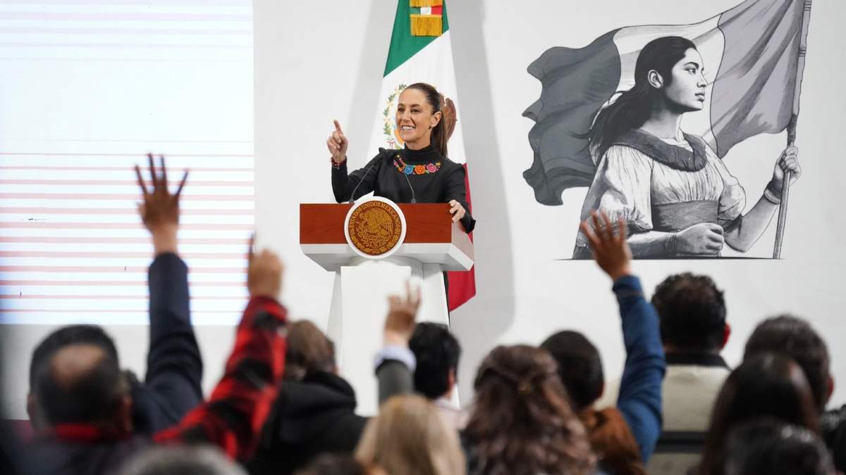 Conferencia de la presidenta Claudia Sheinbaum