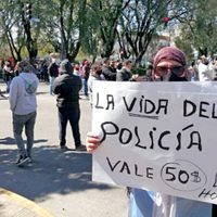 En videos: así se vivió el segundo día de protesta de la Policía bonaerense
