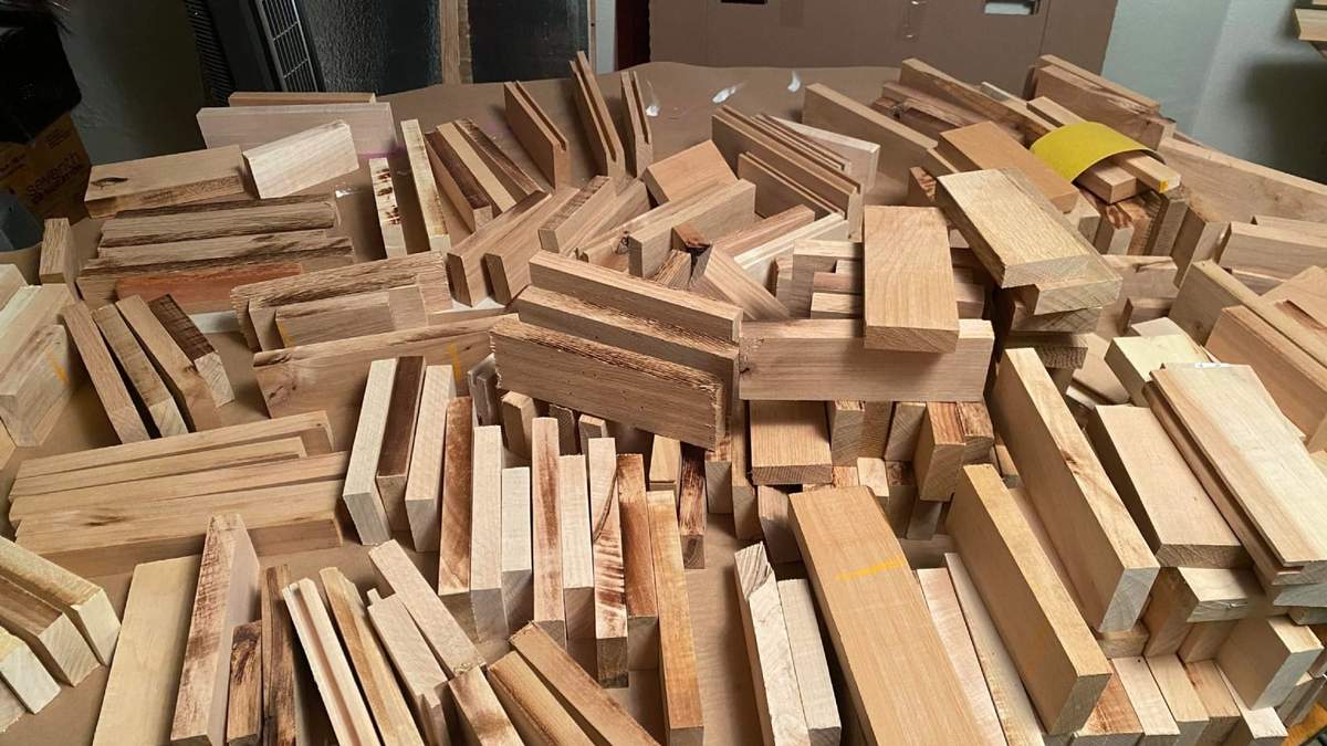 Retazos de madera. Fuente: (X)