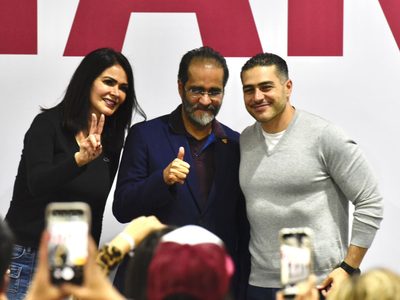 René Bejarano se trepa a la campaña de García Harfuch