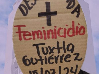 Chiapas sufre dos feminicidios en las últimas 24 horas