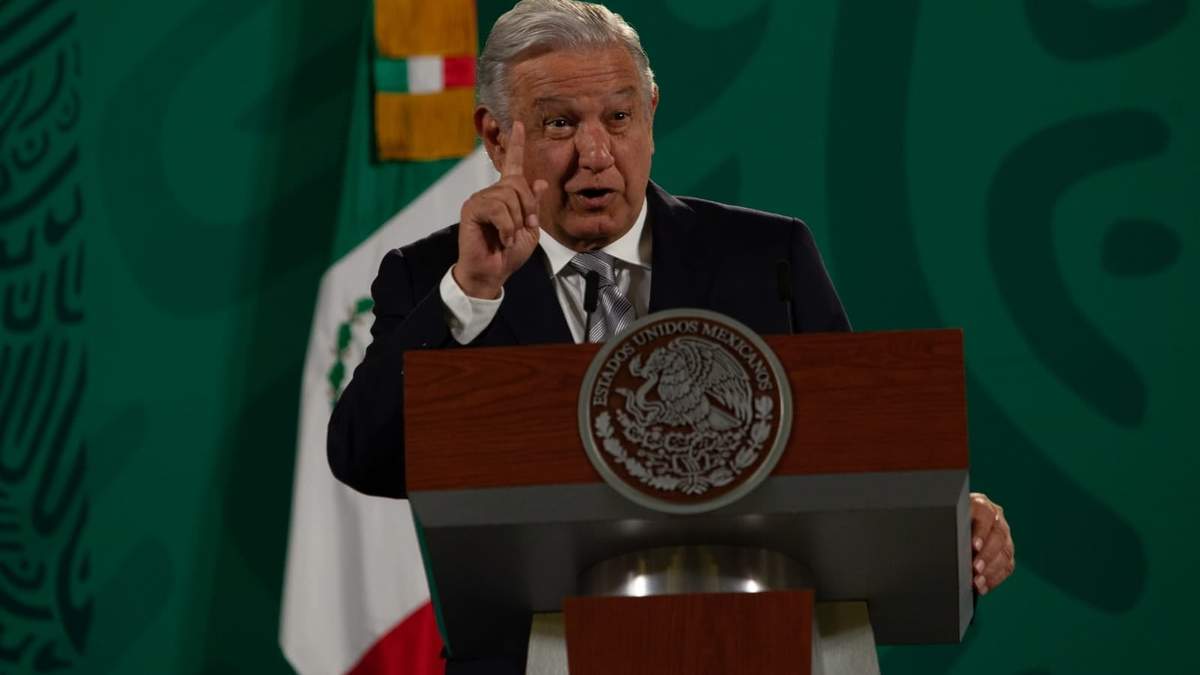 El presidente López Obrador