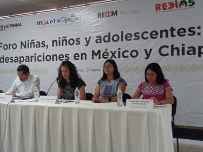 Desaparecieron mil 831 niños y adolescentes en cuatro años en Chiapas