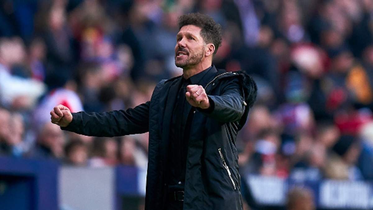Diego Simeone. Fuente: (Twitter).