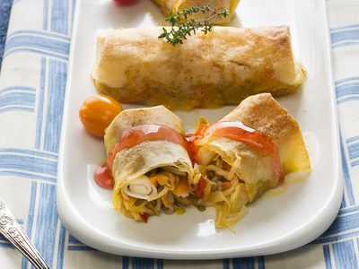 Rolls de verdura con 3 ingredientes: cambiá tu comida y rellenalos como quieras