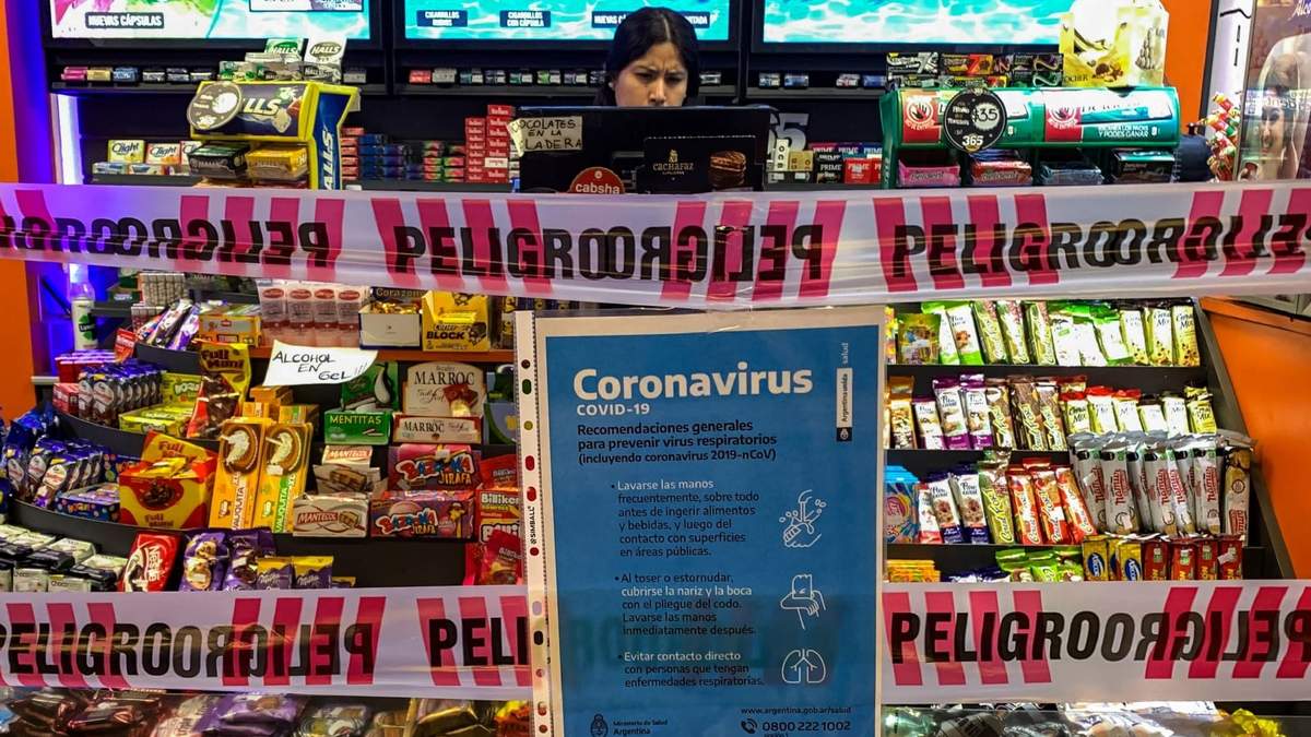 Coronavirus en Argentina. Fuente: (Twitter)