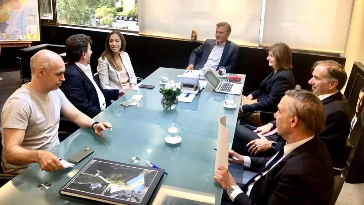 Principales dirigentes del PRO. Fuente: (Twitter)