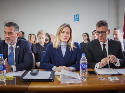 Julieta Prandi habló de su ex en Tribunales: “Tiene gente muy oscura a su alrededor”