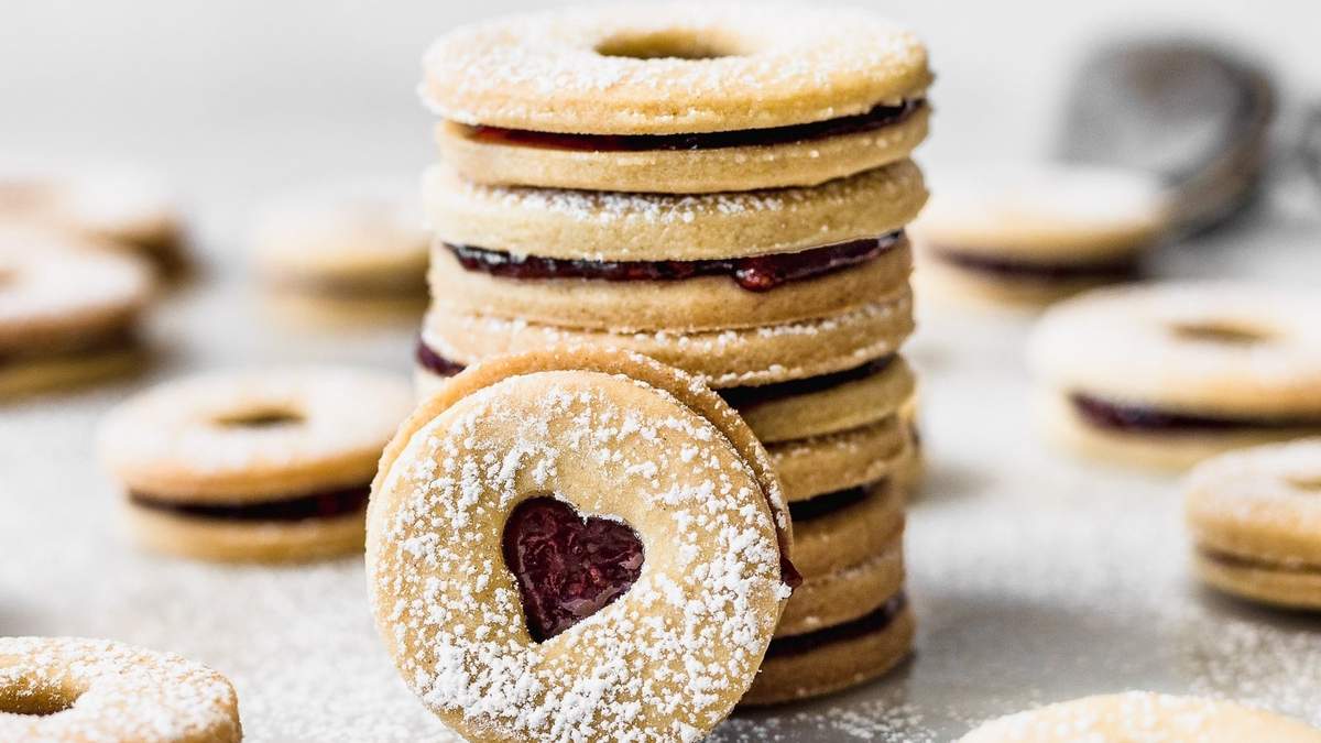 Galletas Linzer. Fuente: (Instagram)