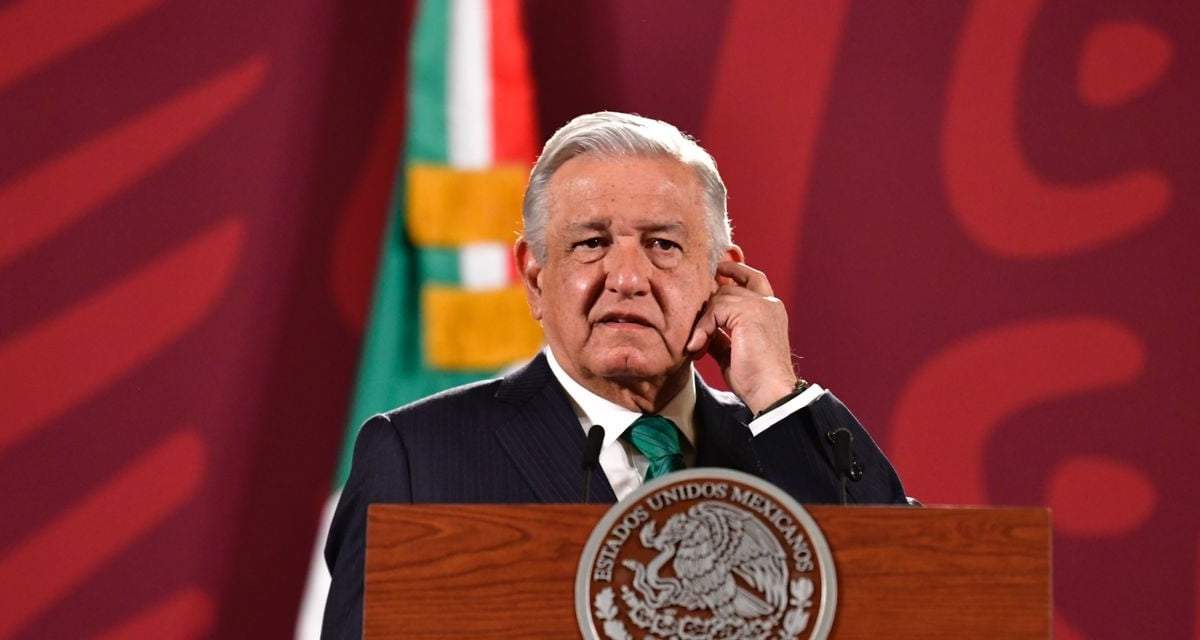 El presidente durante la conferencia de prensa de este jueves