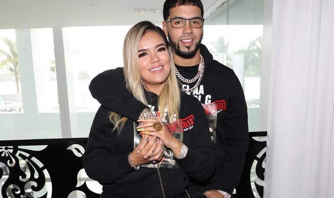 Karol G y Anuel AA. Fuente: (Instagram)