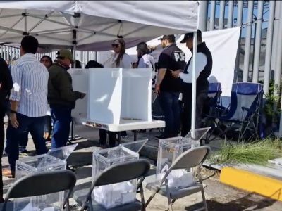 Trabajadores del Poder Judicial de Puebla votan por seguir en paro