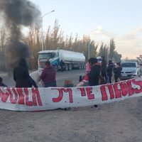 Desde la Escuela 59 repudiaron la respuesta del Gobierno y cortaron otra vez la ruta