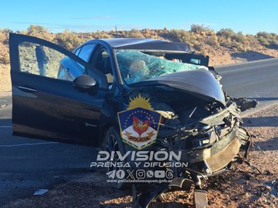 Accidente fatal en la Ruta 5 entre Añelo y Rincón de los Sauces