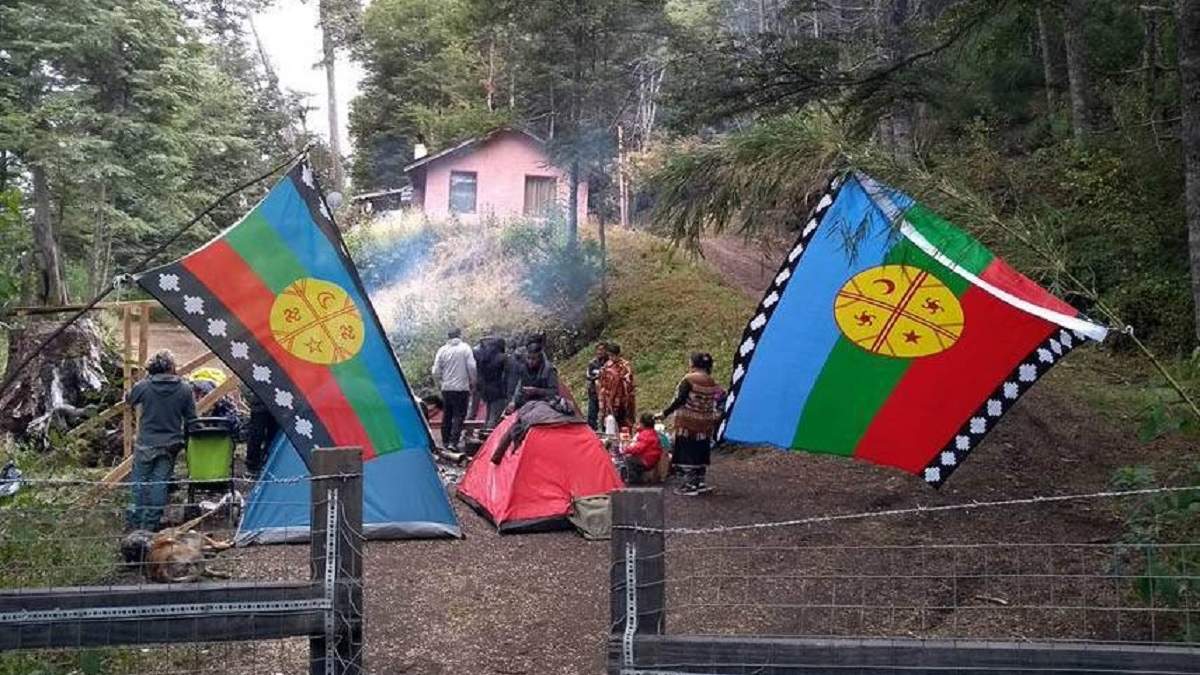 Comunidad Paicil Antriao en el cerro Belvedere. Fuente (La Angostura Digital)