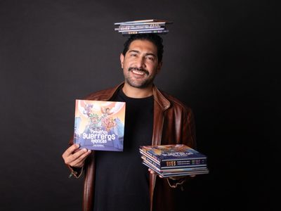 Ianis Guerrero y “Pequeños guerreros mexicas”, Mejor Libro Infantil y Juvenil por la Caniem