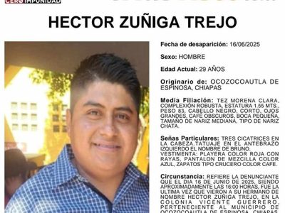 Hallan con vida a hombre que fue "levantado" en el municipio de Ocozocoautla, Chiapas