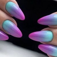 Nail Art: diseños de manicura con efecto degradé, perfecto para uñas largas y cortas