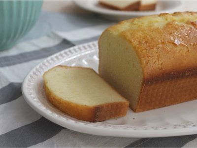 Budín con 2 ingredientes, bajo en calorías y súper esponjoso