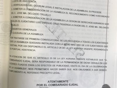 Con documentos apócrifos, tío de Pavlovich busca adueñarse de terrenos en Caborca: ejidatarios