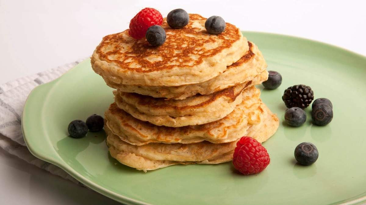 Panqueques de avena. Fuente: (X)