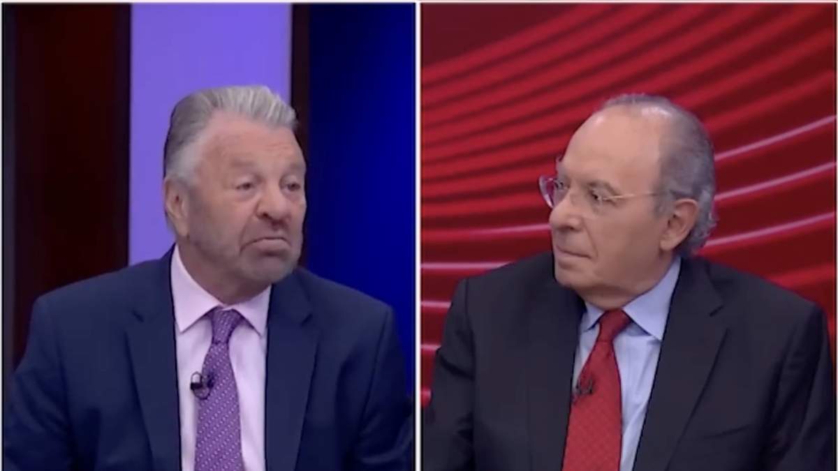 Jorge G. Castañeda y Héctor Aguilar Camín en una de sus participaciones en el programa
