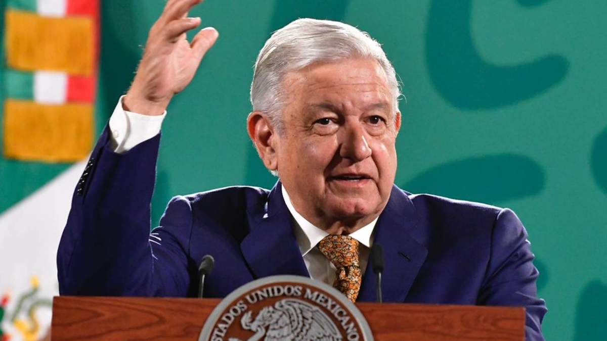 El presidente López Obrador