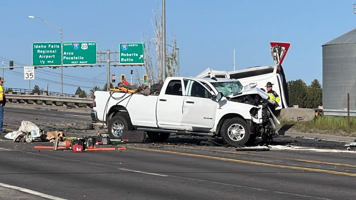 Accidente en Idaho Falls, Idaho