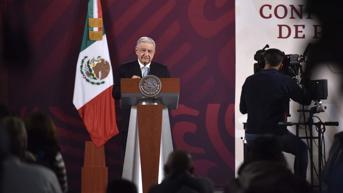 El presidente en Palacio Nacional