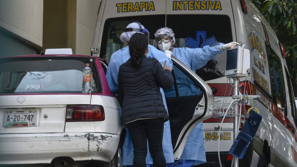 El área de urgencias del hospital de Los Venados, en la Ciudad de México