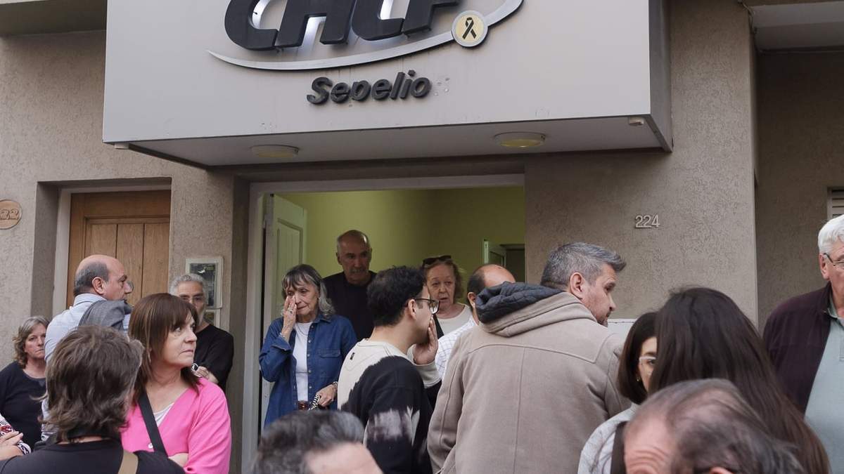 La sala velatoria de CALF. Fuente: (Emiliano Ortiz)