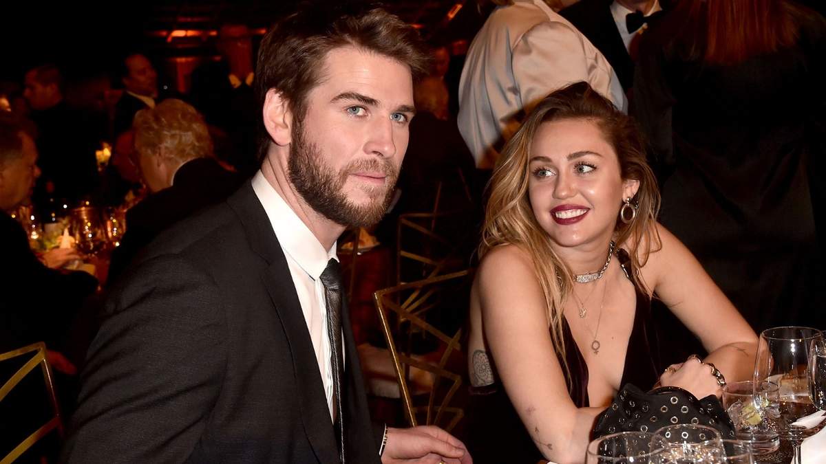 Liam Hemsworth y Miley Cyrus. Fuente: (Instagram)