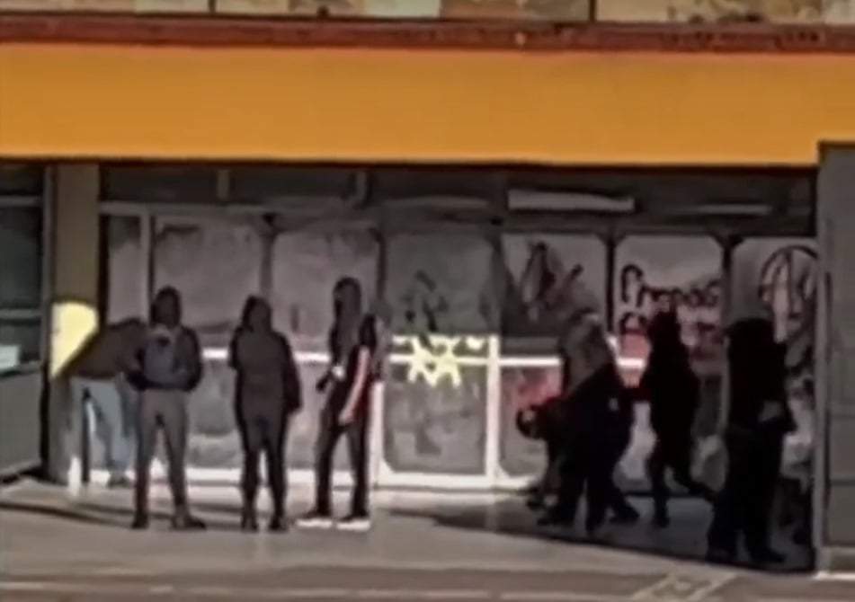 Encapuchados en la UNAM