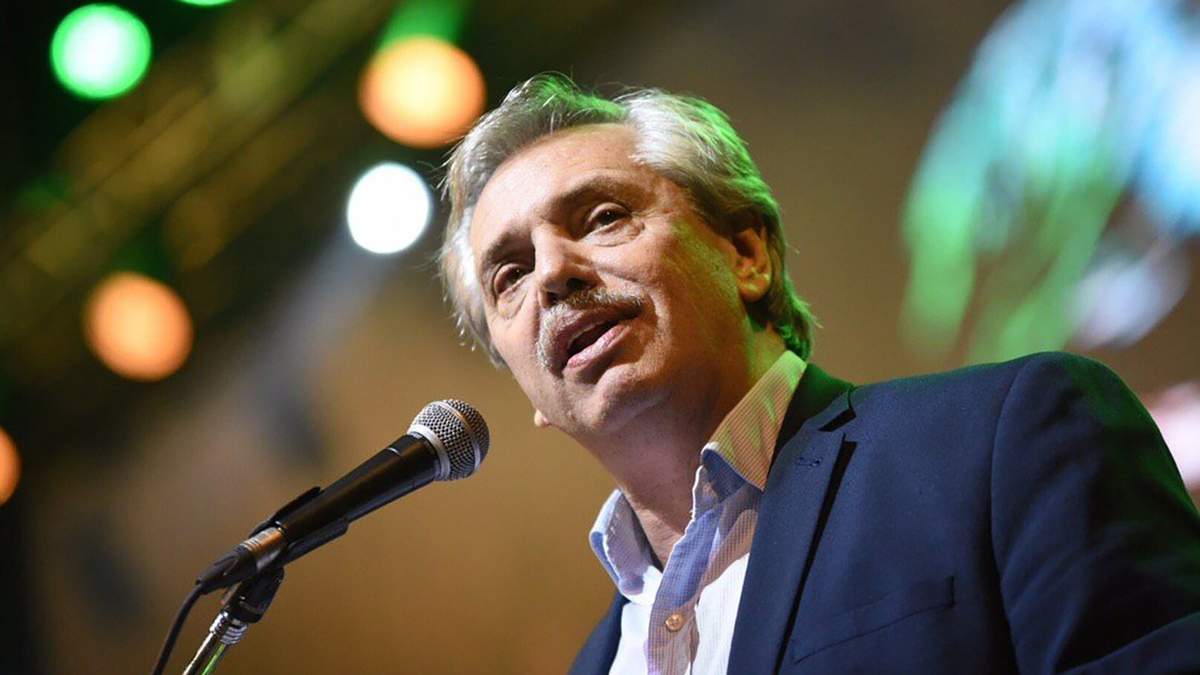 Alberto Fernández, presidente. Fuente: (twitter)