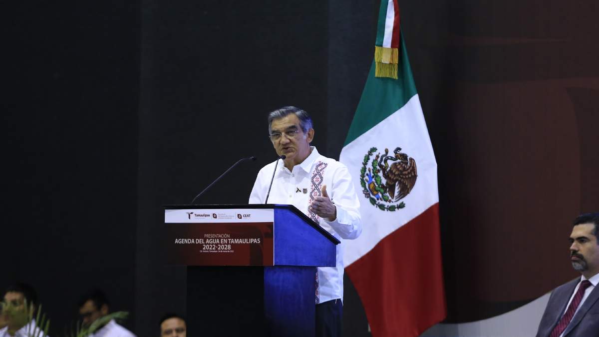 Es tiempo de actuar para garantizar derecho al agua; presenta gobernador de Tamaulipas  “Agenda del Agua”