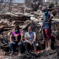 Hay 112 fallecidos por los incendios en Chile; calculan 40 mil damnificados