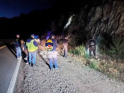 Encuentran artefactos explosivos que habían sido colocados al costado de la ruta 40