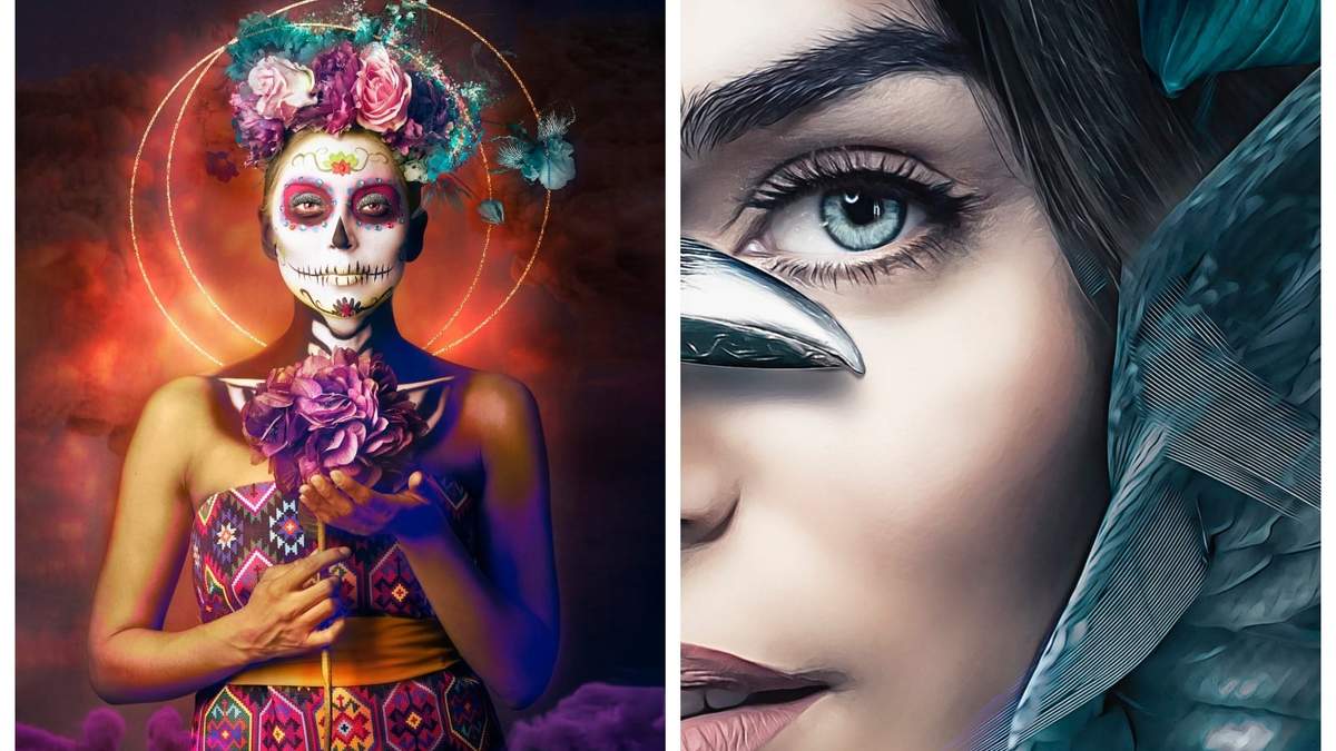 Fotografías de Gilda y Odette Villarreal